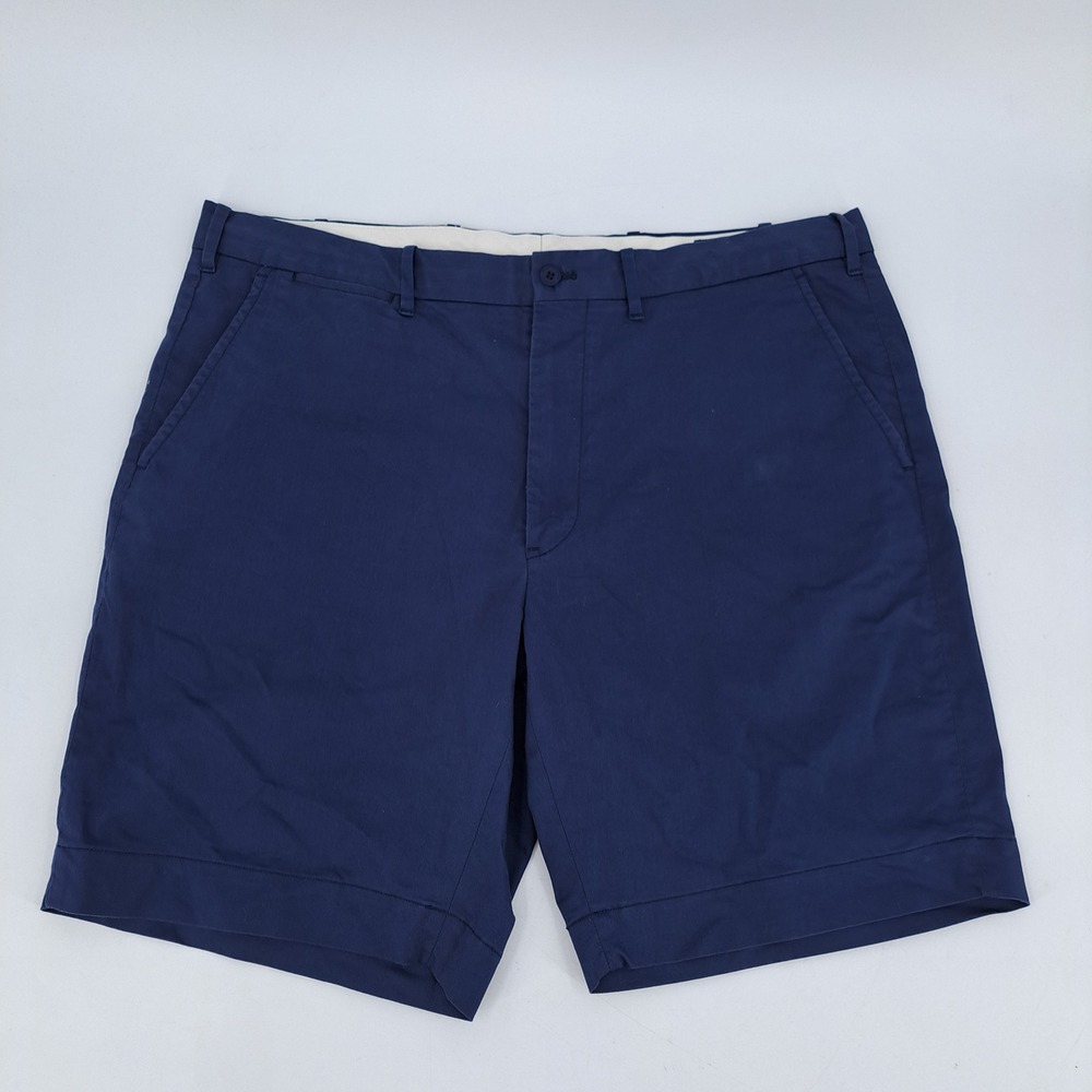 Polo Ralph Lauren Performance Golf Tailored Fit Shorts Mens 38 Navy Blue Solid